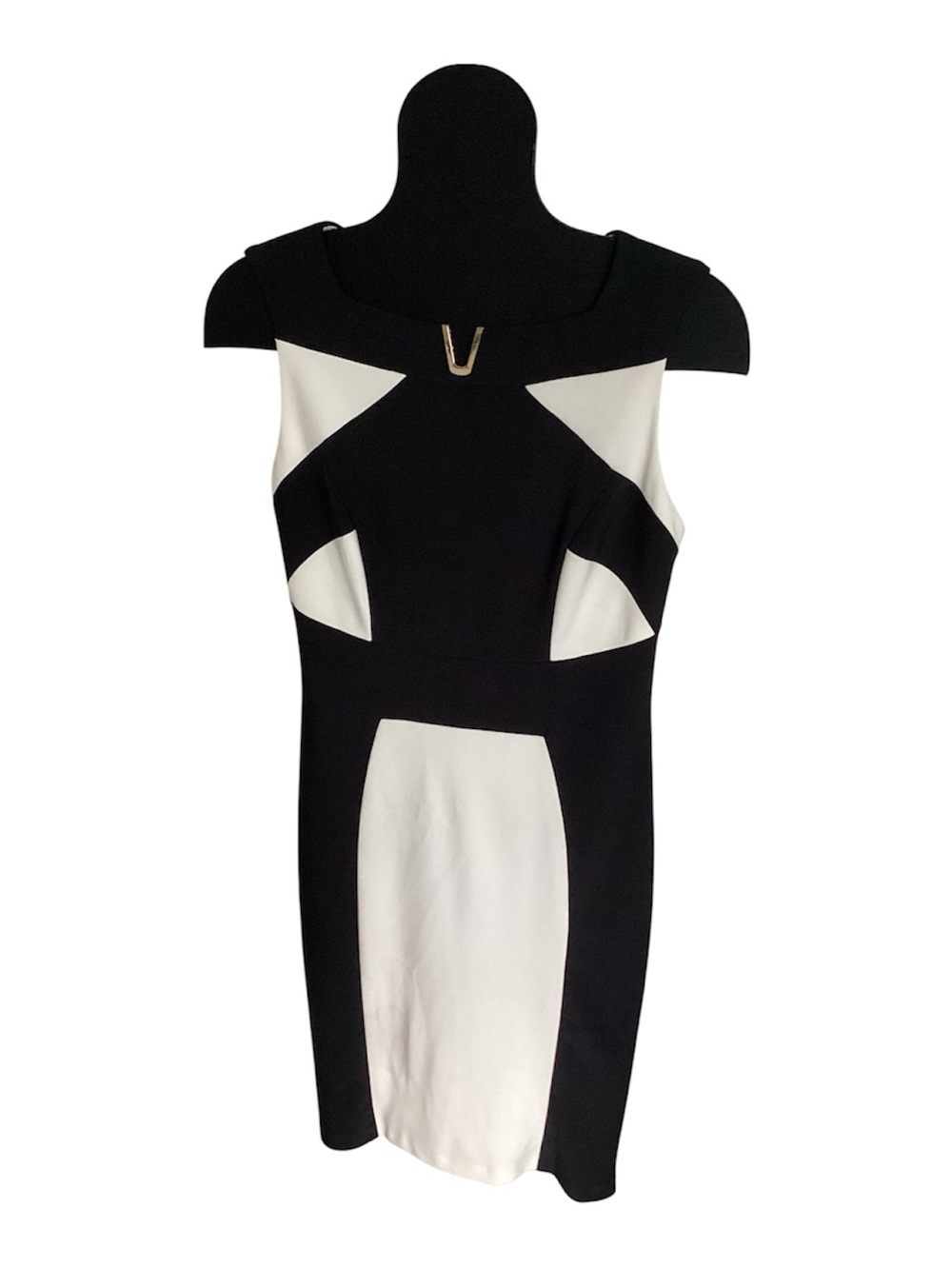Joseph Ribkoff sleeveless colorblock timeless‎ sleeveless sheath dress